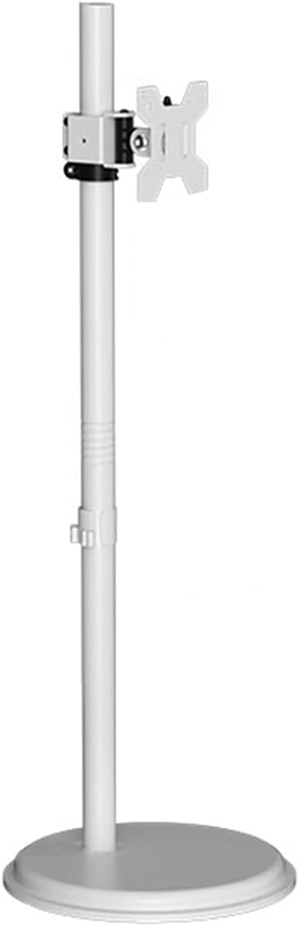 Laptop Floor Stand,Portable Computer Shelf,Steel Adjustable,Suitable for Home Outdoor Office,Load 9 Kg(White,Height 1200mm)