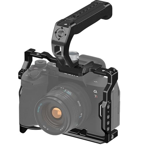 Camera handle top aluminium ergonomique avec bouton libération rapide - 7