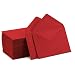 Mini Envelopes Small Assorted Colored Envelopes for Gift Card, Business Card 4"x 2.7" (Red, 60 Pack)
