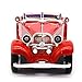 1:28 Scale Pullback Diecast Metal Antique Classic Model Cars Collectible Toy Gifts (Red,Length 6.5in/16.8cm)