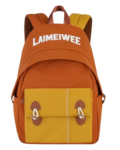 LAIMEIWEE Lightweight Soft Touch Backpack for Women, Casual Daypack for Travel School