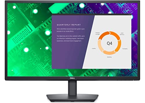Image of Dell 27 inch (68.58 cm) FHD Built-in Dual Speakers Monitor 1920 x 1080 Pixels at 60 Hz|IPS Panel|Brightness: 300 cd /m|Colour Support: 16.7m|Response Time 8ms(G-to-G Normal),5ms(G-to-G Fast) E2722HS-Black