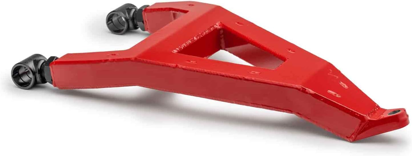 SuperATV 1.5" Forward Offset Boxed A-Arms for 2019+ Honda Talon 1000X / 2020+ Talon 1000X-4 | Fit up to 34" Tires | Adjustable Pivot Blocks | Easy to Install | Red