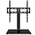 PERLESMITH Universal Swivel TV Stand Legs for 32-55 60 inch LCD LED TVs, Height Adjustable Television Mount Stand with Tempered Glass Base, Universal VESA Mount 400×400mm, Holds up to 88lbs, PSTVS09