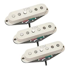 Seymour Duncan STK-S10S-W Humbucker format simple Kit YJM Fury Micro pour Guitare Electrique Blanc - Les Beatles, Paul McCartney, John Lennon, RIngo Starr, George Harrison