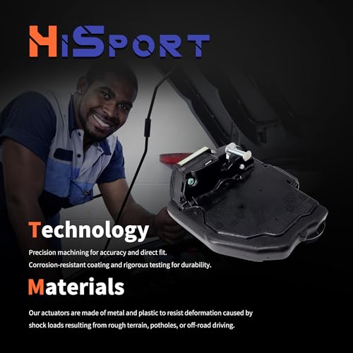 Image of HiSport 931-405 Rear Left Door Latch Lock Actuator 6906006100 69060-33120 | Compatible with Toyota Lexus ES300h ES350 GX460 GS200t GS450h Scion xB 4Runner Camry Corolla Highlander Prius RAV4