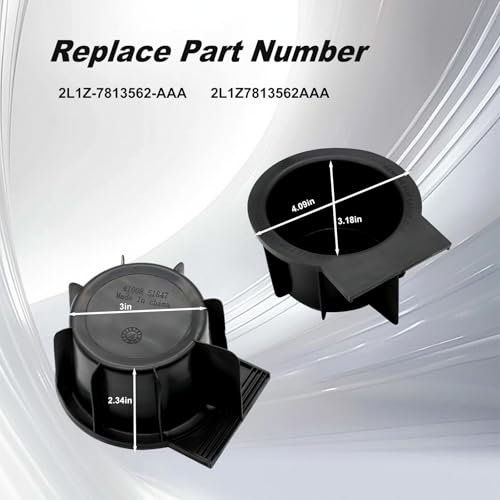Portavasos para consola Ford F150 y SUVs compatibles miniatura 3