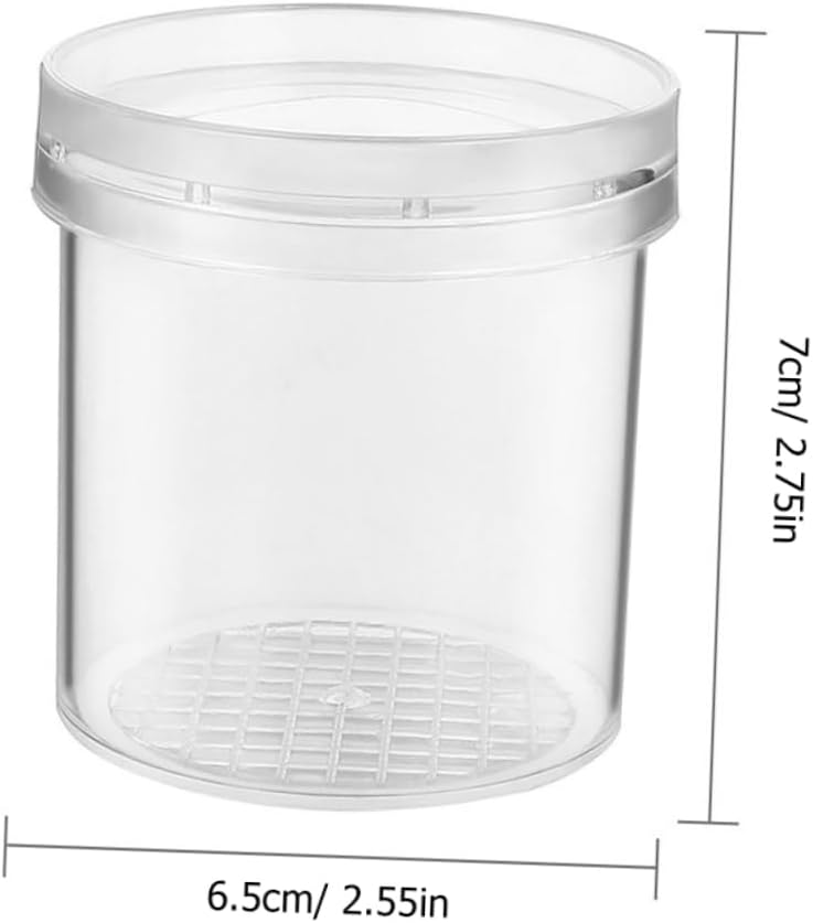 Ciieeo 20pcs Multi-Function Insect Observation Boxes with Ventilation System for Nature Enthusiasts Portable Magnifying Containers for Critters and Insect Viewing