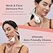 VRAIKO Iris Neck Face Massager, Pro Face Sculpting Tool with Charging Base, All-in-1 Facial Device for Enhanced Absorption, Radiance, Contouring, Elasticity, Home Facial Spa (Pink)