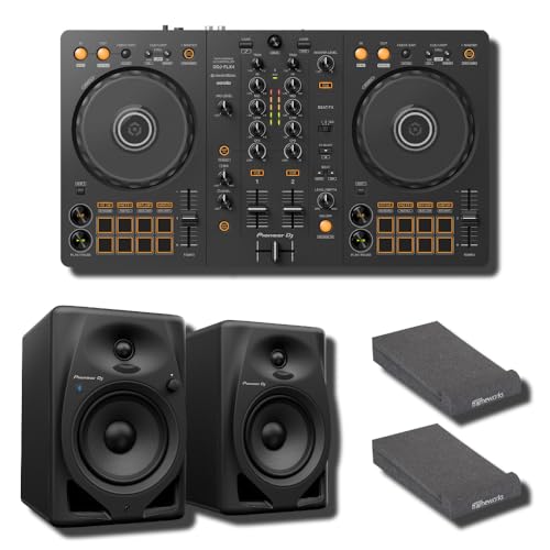 StreamEye DDJ-FLX4 Bundle with Bluetooth Monitors