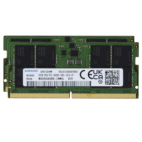 TIWi 64GB (2x32GB) DDR5 5600MHz PC5-44800 SODIMM 2Rx8 CL46 1.1v m[gp\R W[ AbvO[h RAM M425R4GA3BB0-CWM A_}^