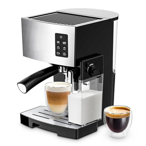 Cafetera Espresso Automática con Espumador 1.4 L