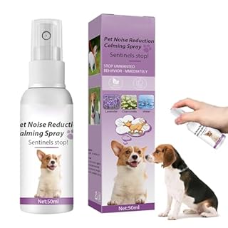 Bavokon 5 Spray calmante ai feromoni per Cani, Spray ai feromoni calmante per Animali Domestici, Facile Applicazione Spray, Aiuta i Cani con separazione, Viaggi, rumori Forti e ansia