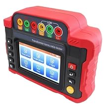 Single-Phase Three-Phase Transformer Tester TTR Tester with Variable Ratio Range 0.9-10000 Single-Phase Testing Three-Phase Testing Three-Phase Blind Testing Z-Type Testing Mode