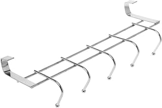 yaoqijie Nail-Free Stainless Steel Five-Link Hook Cabinet Door Back-Type Five-Link Hook Hook Hanger Wall Hanger Tools Hangers Lasting