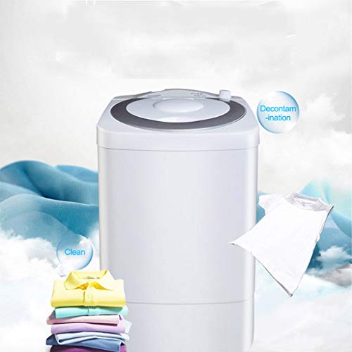 Dand Mini-wasmachine, campingwasmachine, compacte was- en centrifugeset, capaciteit van 7,0 kg, 300 W, geluidsarm, voor singles, studentenhuishouding, camper - Image 6