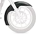 Klock Werks KW05-01-0494-R Hugger Series Front Fenders With Mounting Blocks - Level