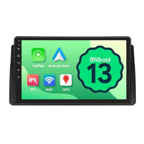 Eonon Android 13 Autoradio mit 9' Touchscreen GPS-Navi 2Din Radio für BMW 3er