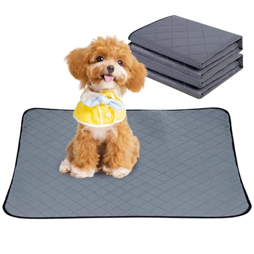 2 tappetini lavabili per cani, 60 x 90 cm, per cani, impermeabili, antiscivolo, assorbenti, per divano e pavimento, auto, da viaggio