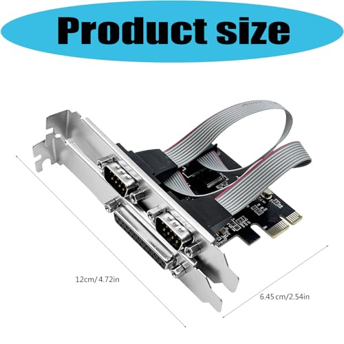 Conversor PCIe a 2 puertos RS232 que soluciona fallos de periféricos 5