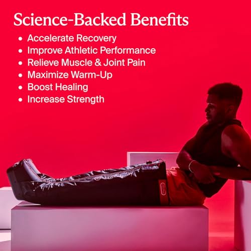 Image of Therabody JetBoots PRO Plus - Wireless Compression Boots with Vibration & Light Therapy - Muscle Recovery, Pneumatic Leg Compression Sleeve to Recover Faster, Relieve Muscle & Joint Pain (Regular)