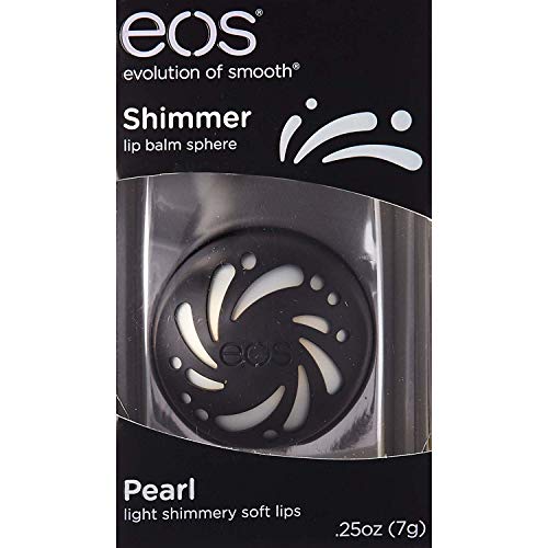 EOS Lip Sphere Balm Egg Shape Rare Black Revo Shimmer Pearl .25 ounce