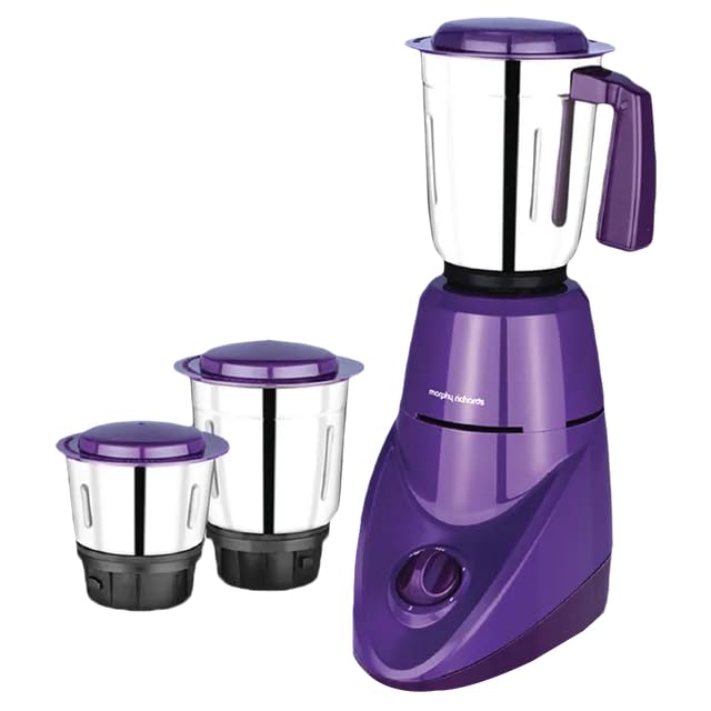 Buy MORPHY RICHARDS MIXER GRINDER AERO PRO 500W PUPLE COLOUR 640127