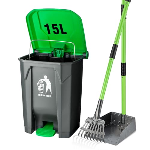 MXF Pooper Scooper Set - 28' Dog Pooper Scooper & Long...