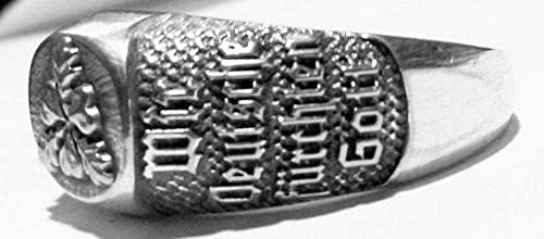MK-Art Militaria Husarenring, Totenkopfring Sturmtrupp Reichswehr