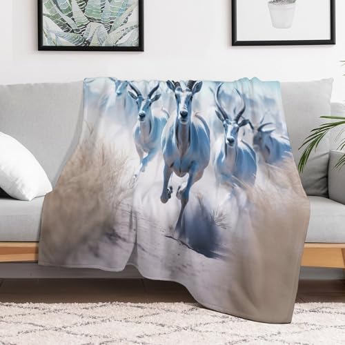 Couverture de canapé motif fourmiilope pour des soirées cocooning réussies