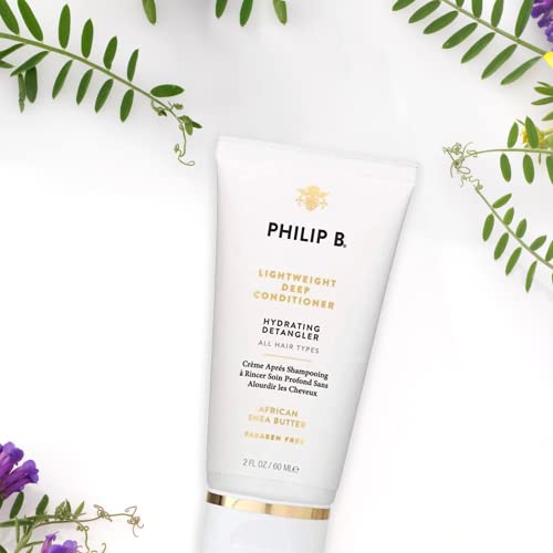 Philip B Light-Weight Deep Conditioner 2 Oz. (60 Ml) | Hair Moisturizer Detangler, Adds Shine And Smoothness To Hair, All Hair Types #TOP3