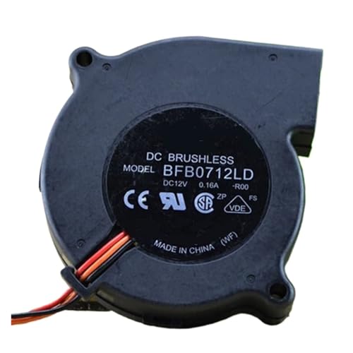 Ventilateur de refroidissement BFB0712LD DC 12V 7cm à 3 fils pour boîtier - 2