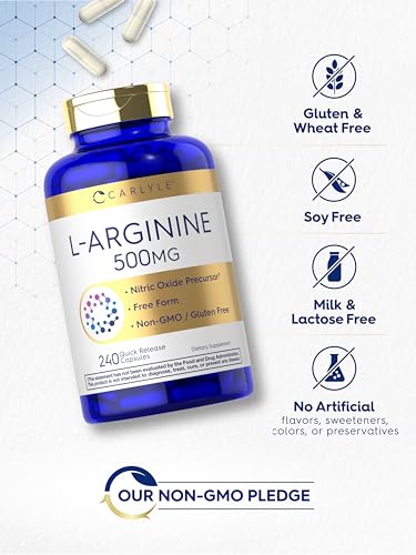 Carlyle CL3735 L-Arginine 500Mg Capsules thumb #4