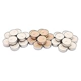 IKEA Sinnlig Scented Tealight, Scent of Sweet Vanilla, Natural Color - 90 Pack