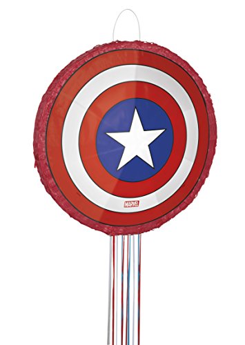 Unique Avengers Captain America Pinata-Tirare la Corda,...