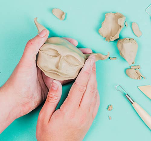 Image of Gachwala Pottery Clay (1.9 Kg) - Natural Air-Dry Clay for Art & Craft, Modelling, Pottery, Jewellery Making, Lippan Art & Terracotta Work | Shilpkar & Mouldit Alternative
