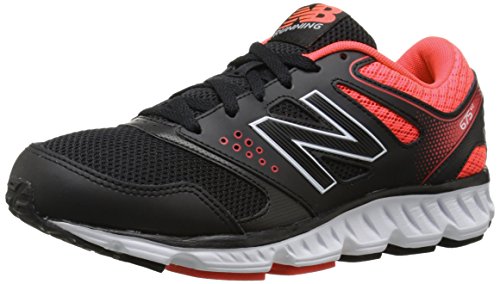 New Balance Women's 675 V2 Running Shoe, Black/Red, 5 D US