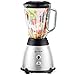 Grunkel - BAT-750PROINOX - Powerful blender with stainless steel body, 2 different speed levels, 6 stainless steel blades, pulse function and capacity of 1.5 l - 750 W