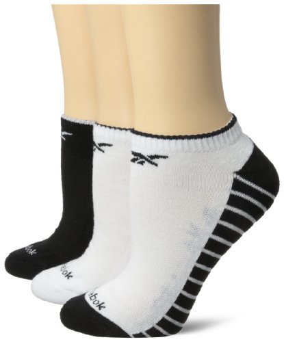 Reebok Women's 3 Pack Cushion Low Cut