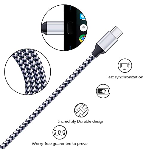 C Charger Cable Fast Charging 5Pack 6Ft Type Usb C Cords Phone Charger For Android Samsung Galaxy S21 S20 Ultra S10E S10 S8 S9 Plus Note 20 10 9 8 A01 A51 A20 A50 A11 Lg K51 K92 G8 V60 Moto X4 Z3 G9 #TOP4