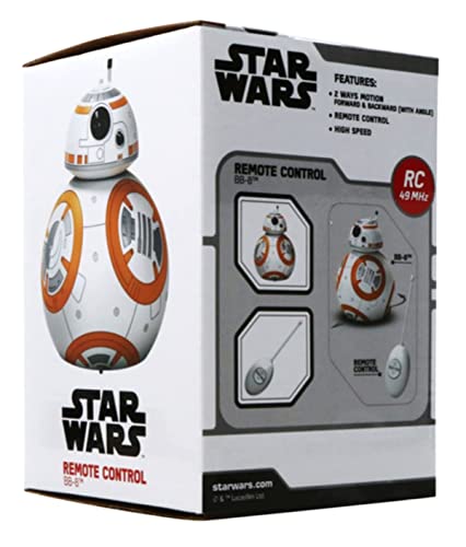 image for 1616 Holdings Star Wars - Remote Control BB-8 Droid - 2 Speed - 6 Inch
