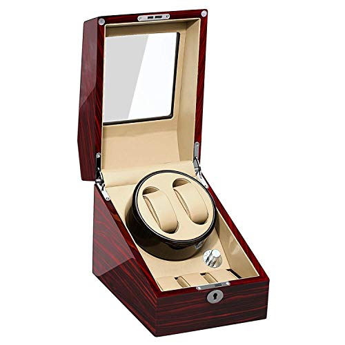 Boîtes de Rangement Double Montres Automatiques anti-poussière