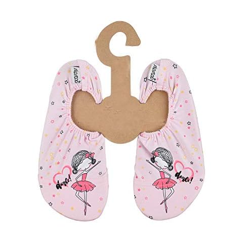 Zapatillas de Ballet Antideslizantes para Niñas Slipstop en Rosa con Pequeñas Bailarinas Cover