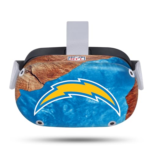 Skin Meta Quest 2 Los Angeles Rams Head Case Designs en vinyle effet bois et résine