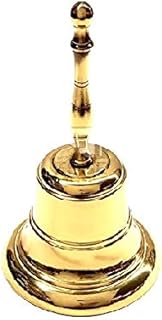 Campana 65x135 mm, de bronce macizo con mango