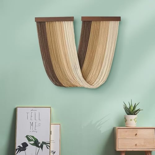 SlenyuBridal Boho Dip Dye Macramê tapeçaria grande tie dye feita à mão ombré tecido decoração de par