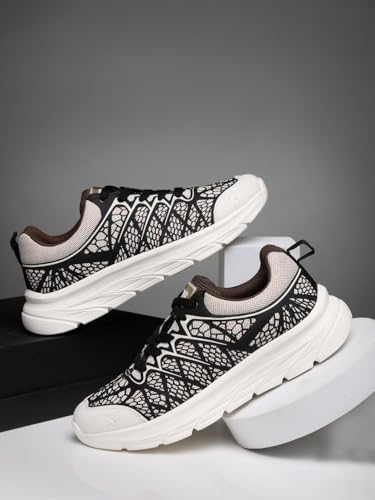 Image of HOS Mens Sports Shoes | Lightweight Running Shoes for Men | Breathable and Comfortable Footwear and Training