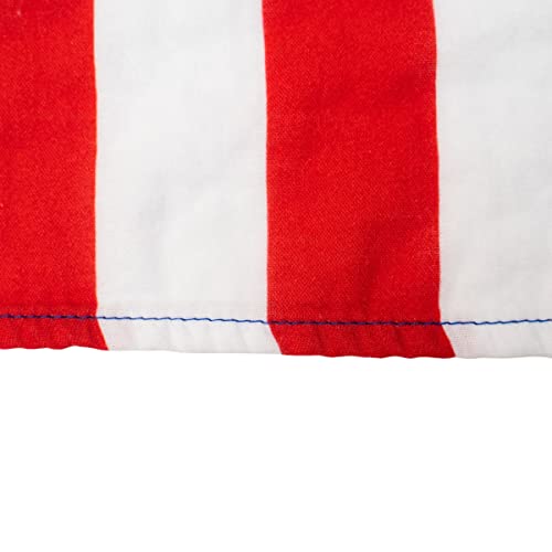 Image of Twig & Bale USA American Flag Muslin Baby Blanket - Red White and Blue - Stars and Stripes - 47 inch x 43 inch - Organic Cotton Patriotic Swaddle Receiving Blanket