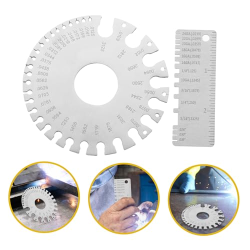 Calibrador de espesor para soldadura de acero inoxidable miniatura 5
