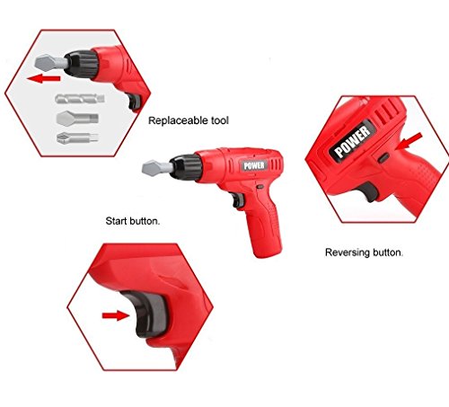 Powertrc PS405 Kids Power Tools Mini Toy Drill Set thumb #1